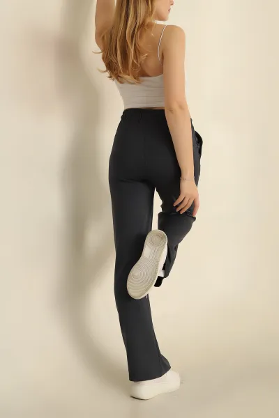 Antrasit Oysho Kumaş Pantolon 271406