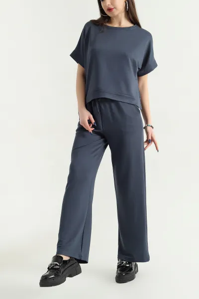 antrasit-pantolon-bluz-kristal-bayan-ikili-takim-337804