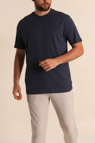 Antrasit Relaxed Fit Basic Erkek Tişört 279897
