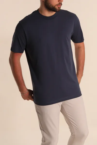 Antrasit Relaxed Fit Basic Erkek Tişört 279897