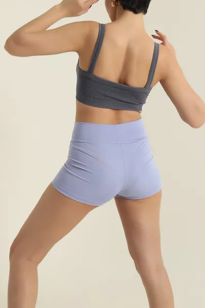 Antrasit Seamless Askılı Crop Büstiyer 423256