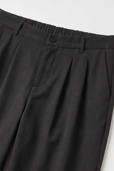 Antrasit Sidney Kumaş Baggy Cep Detaylı Erkek Pantolon 498876