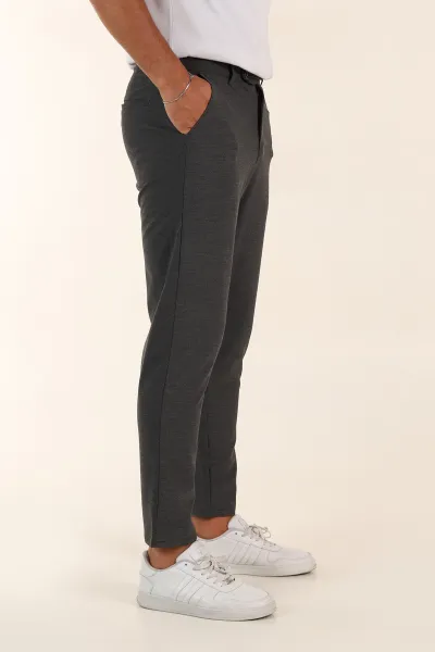 Antrasit Slim Fit Erkek Kumaş Pantolon 391136