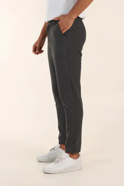 Antrasit Slim Fit Erkek Kumaş Pantolon 391136