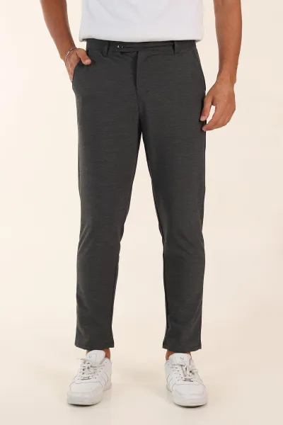 Antrasit Slim Fit Erkek Kumaş Pantolon 391136