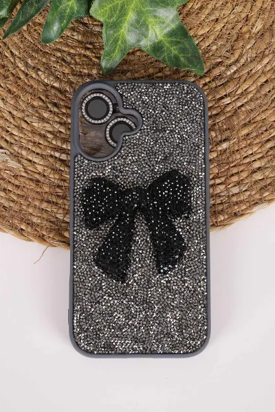 antrasit-teknocase-iphone-16-uyumlu-nelly-diamond-serisi-tasli-lens-hediyeli-sert-silikon-telefon-kilifi-480947
