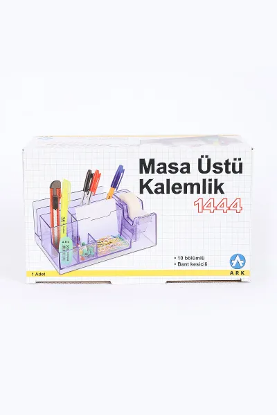 Ark 10 Bölümlü Bant Kesicili Masaüstü Organizer Kalemlik 384741