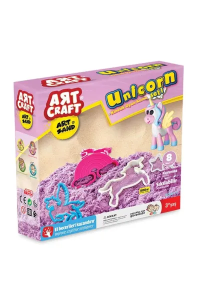 Art Craft Unicorn Kinetik Kum Seti 500 gr 358753