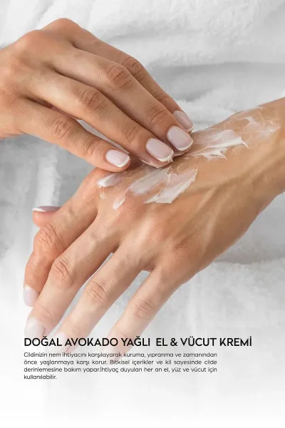 Avokado Yağlı El ve Vücut Kremi 250 ml 262995