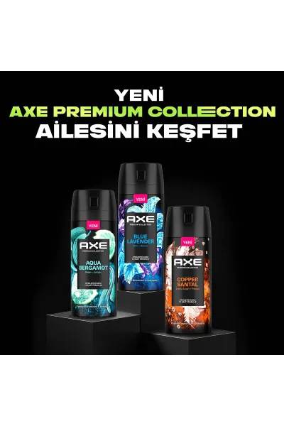 Axe Aqua Bergamot Body Sprey Erkek Deodorant 150 Ml 315288