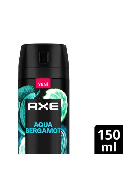 Axe Aqua Bergamot Body Sprey Erkek Deodorant 150 Ml 315288