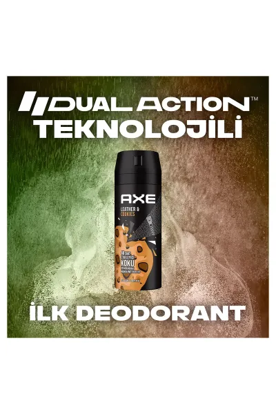 Axe Leather & Cookies Erkek Deodorant Sprey 150 ml 286729