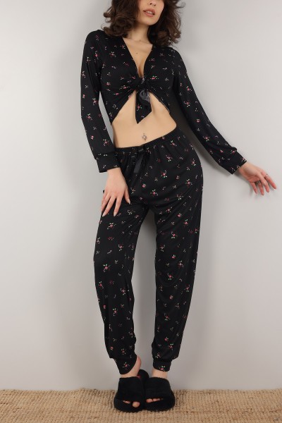 Bağlamalı Bayan Pijama Takımı 153902