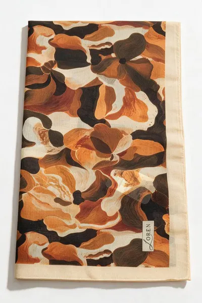 90x90 Cm Dijital Baskılı Petelia Desenli Soft Eşarp 498776