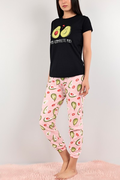 Baskılı Bayan Pijama Takımı 108499