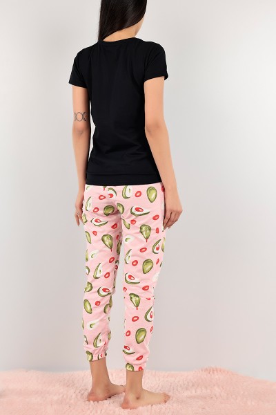 Baskılı Bayan Pijama Takımı 108499