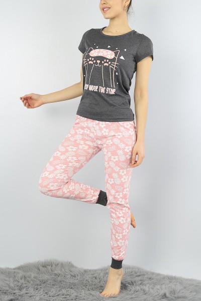 Baskılı Bayan Pijama Takımı 54932