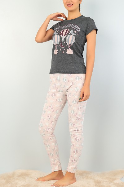 Baskılı Bayan Pijama Takımı 73454