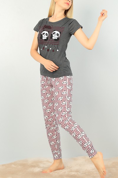 Baskılı Bayan Pijama Takımı 73461