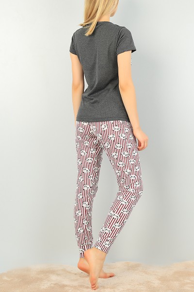 Baskılı Bayan Pijama Takımı 73461