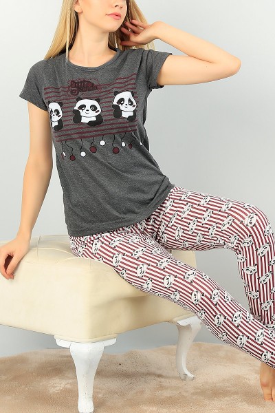 Baskılı Bayan Pijama Takımı 73461