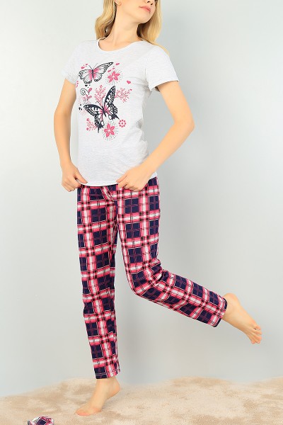 Baskılı Bayan Pijama Takımı 73462