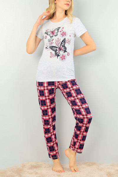 Baskılı Bayan Pijama Takımı 73462