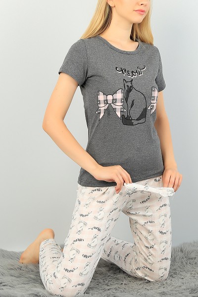 Baskılı Bayan Pijama Takımı 73463