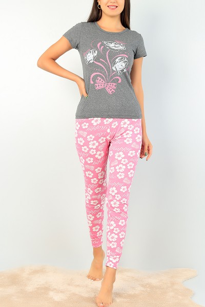 Baskılı Bayan Pijama Takımı 73466