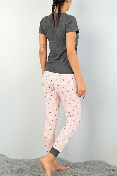 Baskılı Bayan Pijama Takımı 73467