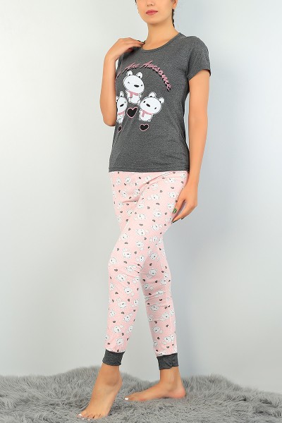 Baskılı Bayan Pijama Takımı 73467