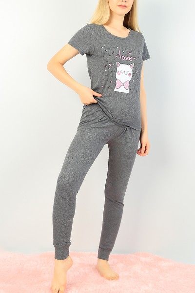 Baskılı Bayan Pijama Takımı 73591