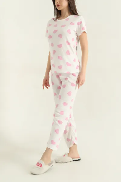 Baskılı Kadın Pijama Takımı 357149