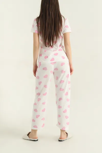 Baskılı Kadın Pijama Takımı 357149