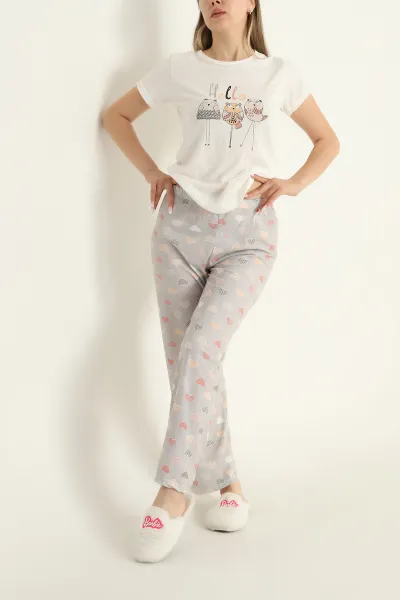 Baskılı Süprem Pijama Takımı 288922