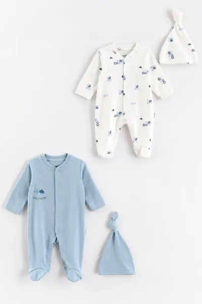bebe-mavisi-0-3-ay-autumn-baskili-patikli-2li-erkek-bebek-tulum-486930