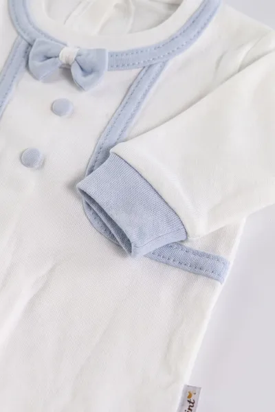 Bebe Mavisi (0-3 Ay)Kalın Biyeli  Tulum, Battaniye ve 10'lu   Bebek Hastane Çıkış Seti 476863