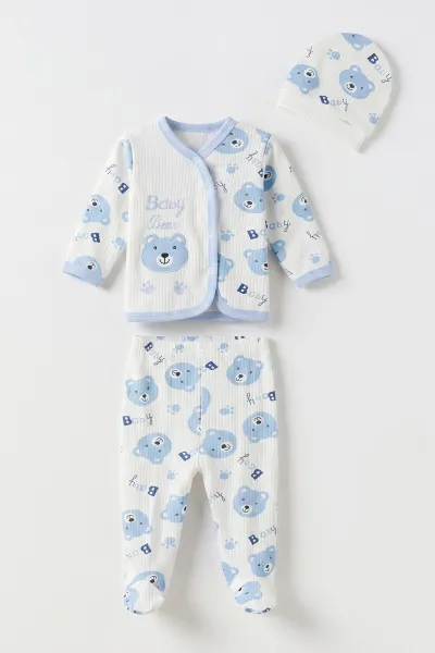 bebe-mavisi-0-6-ay-koala-baskili-patikli-sapkali-raporlu-bebek-zibin-seti-477330