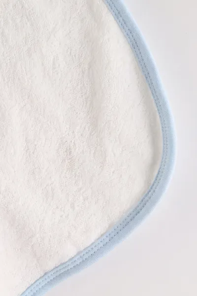 Bebe Mavisi (0-6 Ay) Uyuyan Tavşan Nakışlı Bebek Havlu Takım 476289