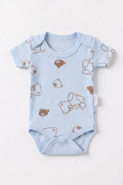 bebe-mavisi-0-9-ay-raporlu-ayicik-baskili-kisa-kol-bebek-cocuk-citcitli-badi-480422