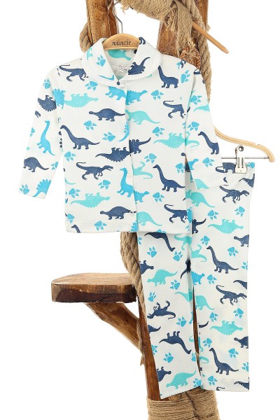 bebe-mavisi-1-3-yas-bebe-yaka-dinazor-baskili-erkek-cocuk-pijama-takim-150837