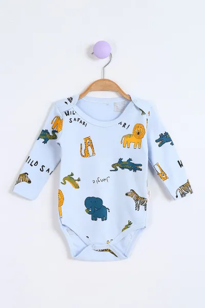 bebe-mavisi-1-3-yas-safari-desenli-uzun-kollu-bebek-badi-304675