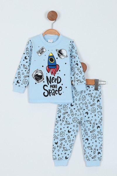 bebe-mavisi-1-3-yas-uzay-baskili-erkek-cocuk-pijama-takim-219572