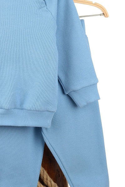 Bebe Mavisi (1-4 Yaş) Kaşkorse Omuz Patlı Erkek Çocuk takım 153826