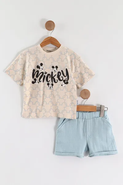 bebe-mavisi-1-5-yas-karakter-baskili-tisortlu-muslin-sortlu-erkek-cocuk-yazlik-takim-459475