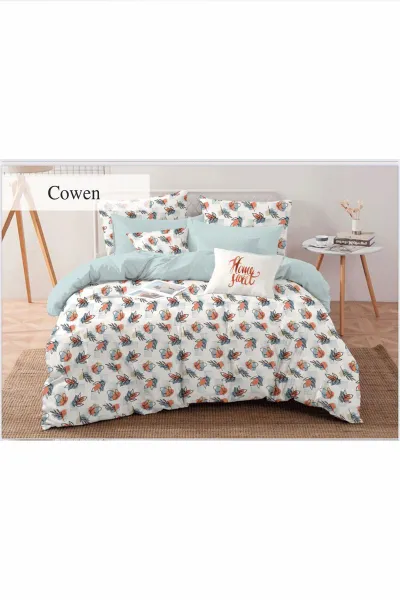 Bebe Mavisi 200x220 Cm Evnur Home Flex Series Lastikli Çift Kişilik Nevresim Takımı 462252