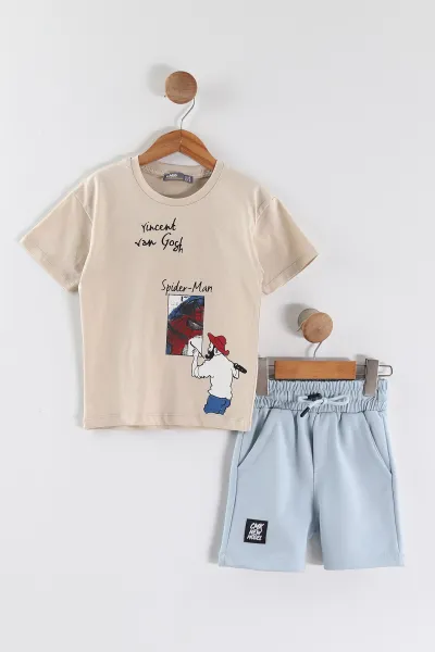bebe-mavisi-3-10-yasvan-gogh-baskili-tisortlu-ve-sortlu-interlok-erkek-cocuk-takim-458211