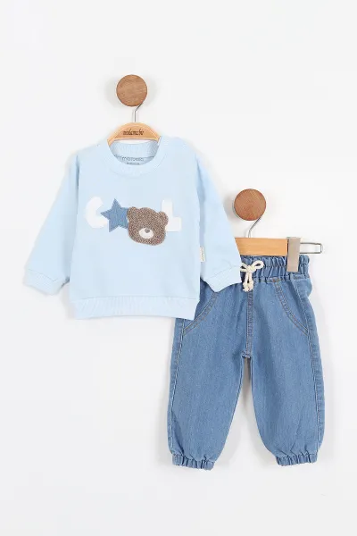 bebe-mavisi-3-18-aycool-suzene-nakisli-kot-pantolonlu-erkek-bebek-takim-305821