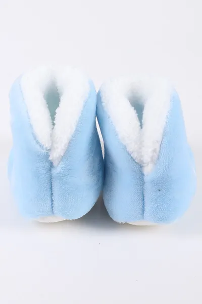 Bebe Mavisi (3-6 Ay)Figürlü Angora  Bebek Panduf 416840
