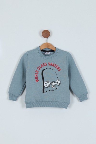 bebe-mavisi-3-7-yas-baskili-3-ip-erkek-cocuk-sweatshirt-224323